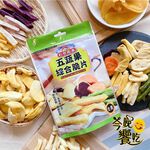 天然高纖食材  自然原素  五蔬果綜合脆片80g(全素), , large