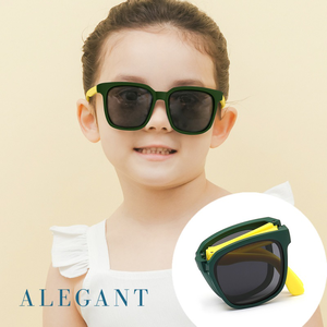 KIDs sunglasses-YELLOW GREEN