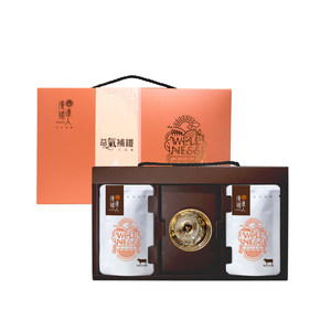 [優補達人]益氣補鐵牛肉精 常溫 60ml*6包 +黃金杯禮盒組