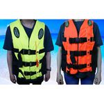 Reflective Life Vest with Whistle S, , large