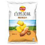 樂事自然美味薄切地瓜片原味79g, , large