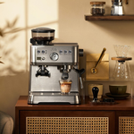 【Solis】Grind & Infuse Perfetta 家用半自動義式咖啡機（三色）｜研磨 萃取 奶泡 預浸泡, , large