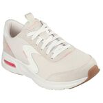 Kixpress-Skechers Skech-air Court 女 休閒鞋 運動鞋 復古 氣墊 舒適 米 粉 [150076NTHP], , large