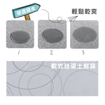 【怪獸】rubber anne 2mm 旅行軟式珪藻土吸水地墊 圓舞曲 (60x40cm) -草地綠, , large