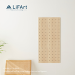 【LiFArt】MIT創意洞洞板壁掛置物架(木心板)-春日橡木色, , large