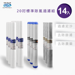 【怡康淨水】20吋標準 三道式濾心組, , large