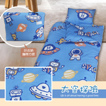 純棉兒童兩用鋪棉書包睡袋, , large
