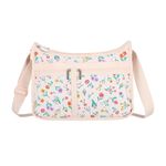 Lesportsac Deluxe Everyday Bag 奢華斜背包/ 輕舞野花, , large