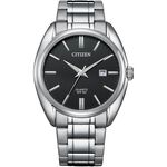 CITIZEN 星辰 限量 紳士日期手錶 送禮-銀x黑/41mm BI5100-58E, , large
