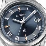 CITIZEN 星辰 XC 輕奢光 深邃藍 超級鈦 光動能電波女錶 ES9490-61L, , large