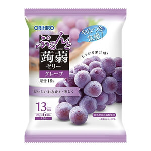 ORIHIRO葡萄風味蒟蒻果凍