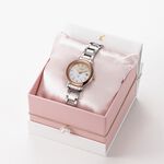 CITIZEN 星辰 XC 限量真鑽鈦金屬光動能電波女錶-27mm ES9446-54X, , large