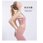 【LOTUS】胡桃鉗芭蕾扭結運動內衣-霧霾藍, , large
