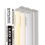 Everlight億光 4入組 二代 1呎 LED 支架燈 T5 層板燈(白光), 白光, large