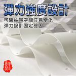 金德恩 GS MALL 台灣製造 一組8片 抽屜收納波浪隔板 衣物收納 抽屜收納 波浪隔板 收納隔板 衣櫥收納 襪子收納, , large