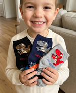 [凱美棉業] 10雙組 隨機出色 MIT台灣製 純棉止滑童襪-暴龍來襲 小童 4-7歲, , large