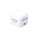 【MEGACOM】ME-1012 30w GaN 快充充電座 煤玉黑/無暇白, , large