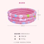 Cute Alpaca Inflatable Swimming Pool, , large