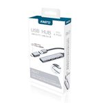 RASTO RH7 USB 3.0鋁合金四孔HUB集線器, , large