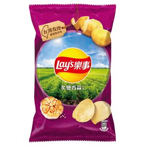 樂事炙鹽香蒜口味洋芋片80g