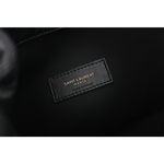 YSL Jamie 4.3 菱格紋小羊皮附小袋肩背包/黑色, , large