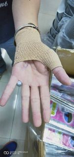 金德恩 GS MALL 台灣製造 一入 姆指護腕墊 手腕套 軟墊 姆指墊 手掌墊 運動墊 姆指護腕 軟墊護腕 姆指墊 護腕墊, , large