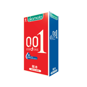【岡本okamoto】001RL超潤滑6入保險套