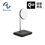 Allite WQ1 2+1 Magnetic Wireless Charging Stand Calm Black, , large