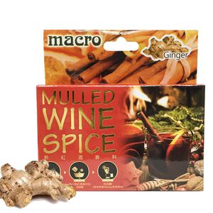 Macro Mulled Wine Spice Ginger