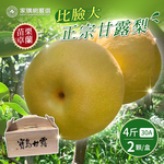 【家購網嚴選】比臉大 30A正宗甘露梨4斤(2顆/盒), , large