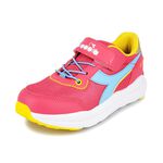 DIADORA迪亞多那 復古兒童老爹鞋 童運動鞋 童鞋 寬楦 透氣 康特杯 吸震 減壓 足弓支撐 健康鞋墊 止滑 灰 桃, , large