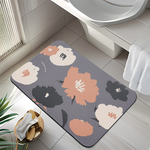 【Monster】 Soft Diatomaceous Earth Absorbent Mat – Dreamscape Series (60x40cm) – Verdant Serenity, , large