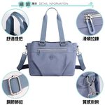 SPRING-學院風肩背斜背2用包防潑水耐磨耐刮三層大方包-多色, , large