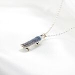 【Angel & Me】街頭 滑板 s925 純銀項鍊 運動 聖誕節 生日禮物, , large