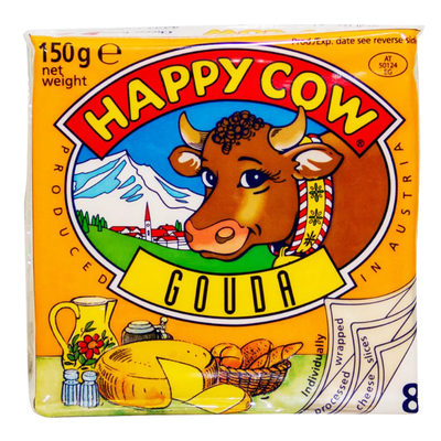 快樂牛高達乾酪切片(每包約150g)-到貨效期2個月