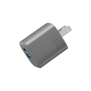 [亞瑟3C] ENERGEA Ampcharge 35W GaN 雙孔快充電源供應器 PD快充 + QC3.0 充電頭
