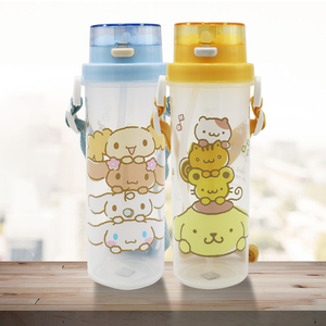 大耳狗喜拿 / 布丁狗-小巧吸管水壺-500ml-4入