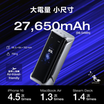 EcoFlow 正浩 RAPID Pro X EFHB140X 300W行動電源27650mAh 99.54Wh, , large