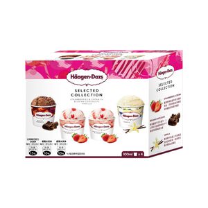 哈根達斯臻選迷你杯四入組