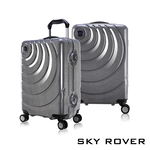 【PANTHEON PLAZA】展示品限量出清 SKY ROVER 19 24 26 28吋 魔幻星辰 鋁框硬殼行李箱 SRI-1547J  四色可選, , large