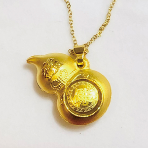 24K gold necklace