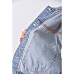 (XL) story prada韓牌丹寧牛仔排扣藍色外套二手衣, , large