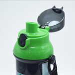 【百科良品】日本製 創世神 麥塊 彈蓋直飲水壺 隨身瓶 480ML(附背帶), , large