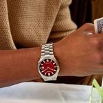 CITIZEN 星辰 限量款 TSUYOSA 青春撞色機械錶-漸層紅 禮物 NJ0150-56W, , large