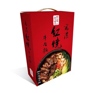 【限量】阿舍究極霸氣紅燒牛肉麵禮盒426g x 4