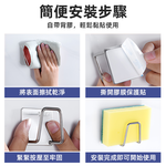 【上手家居】不鏽鋼菜瓜布架-不銹鋼原色(菜瓜布收納/海綿架/菜瓜布瀝水/海綿瀝水架/海綿掛架), , large