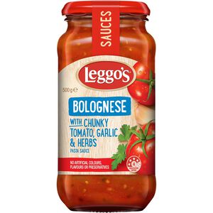 Leggos Bolognese Pasta Sauce Chunky