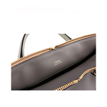CHLOE' Baylee Small羊毛two-tone tote小牛皮/灰色, , large