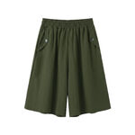 冰皺6分褲裙 TM-8005, , large