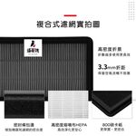 蟎著媽 適用 Honeywell CATWPM25D01 CATWPM25F01 車用 空氣清淨機 濾網, , large